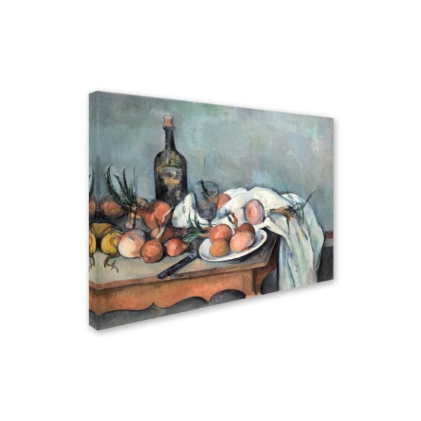 Cezanne 'Still Life With Onions' Canvas Art,18x24